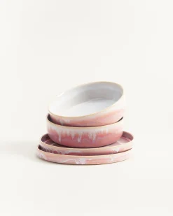 Cordoama Frühstücks-Set rosé 4-teilig