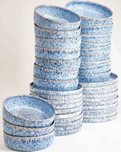 Cordoama Geschirr-Set blau 40-teilig
