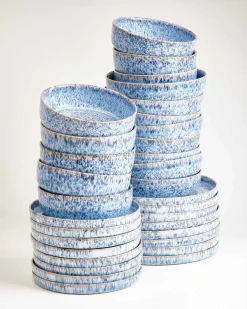 Cordoama Geschirr-Set blau 32-teilig