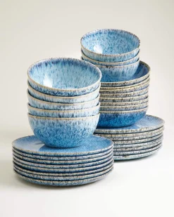 Cordoama Geschirr-Set classic blau 32-teilig