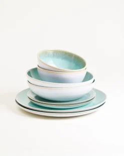 Cordoama Geschirr-Set classic mint 8-teilig