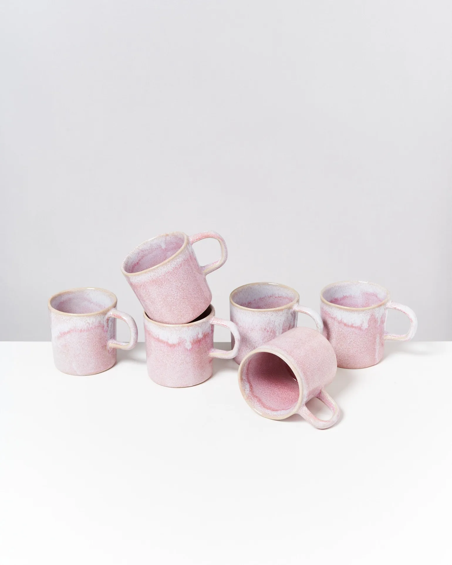 Cordoama Tasse groß classic rosé 6er-Set