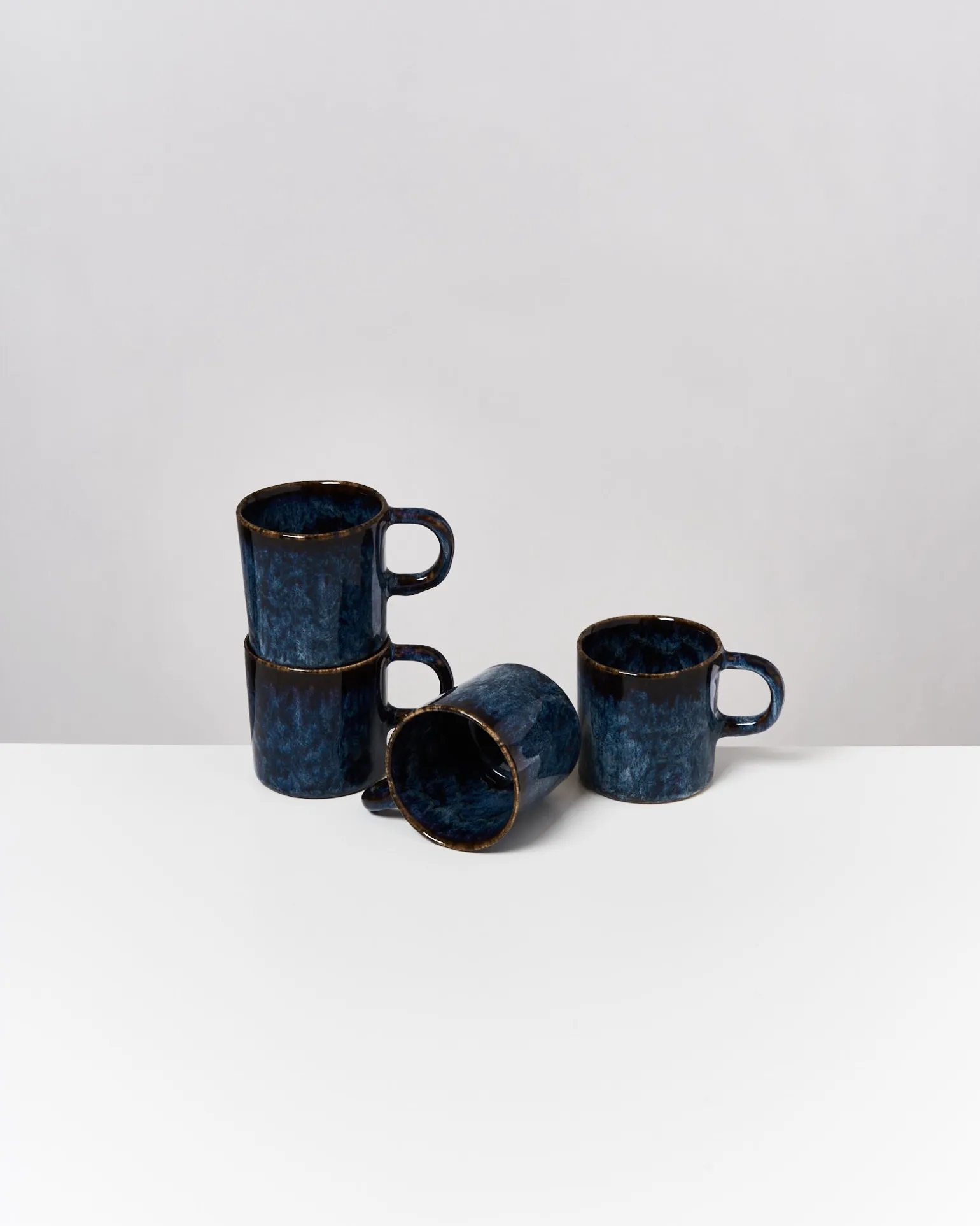Cordoama Tasse groß classic dunkelblau 4er-Set