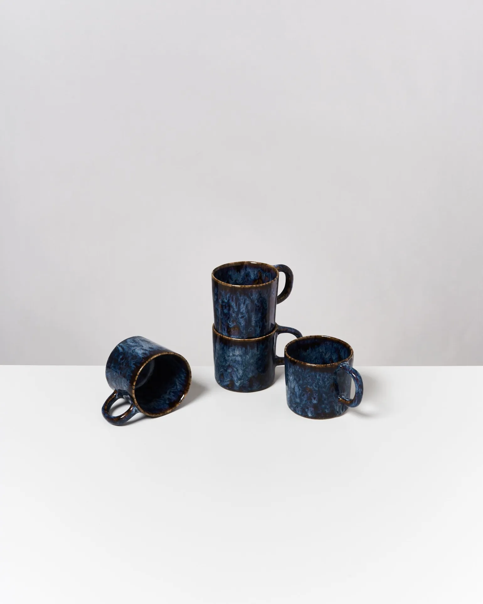 Cordoama Tasse klein classic dunkelblau 4er-Set