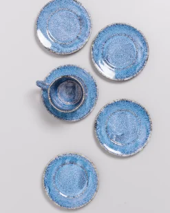 Cordoama Untertasse blau