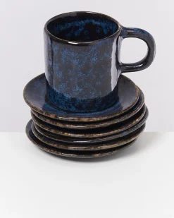 Cordoama Untertasse dunkelblau