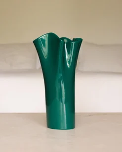 Duna Vase L dunkelgrün