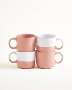 Dusty Rose Tasse klein rosé 4er-Set