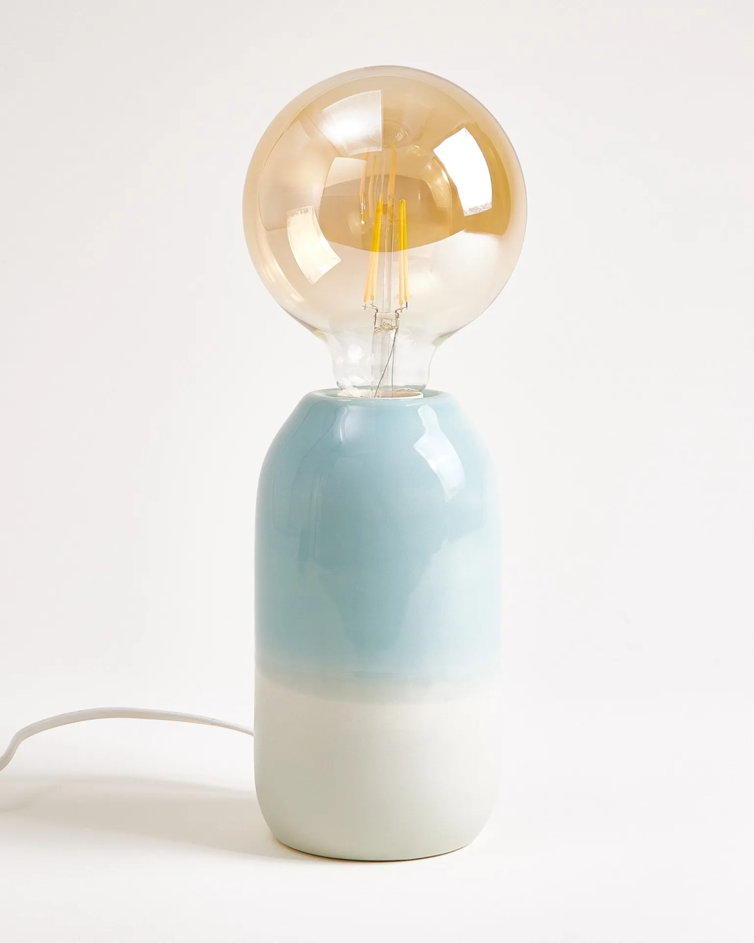 Farol Keramiklampe mint