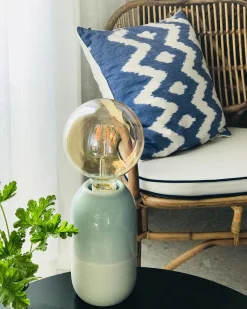 Farol Keramiklampe mint