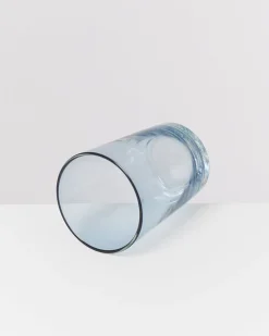 Feira Glas klein blau