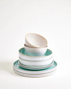 Geschirr-Set Mint Harmony mint sand 8-teilig