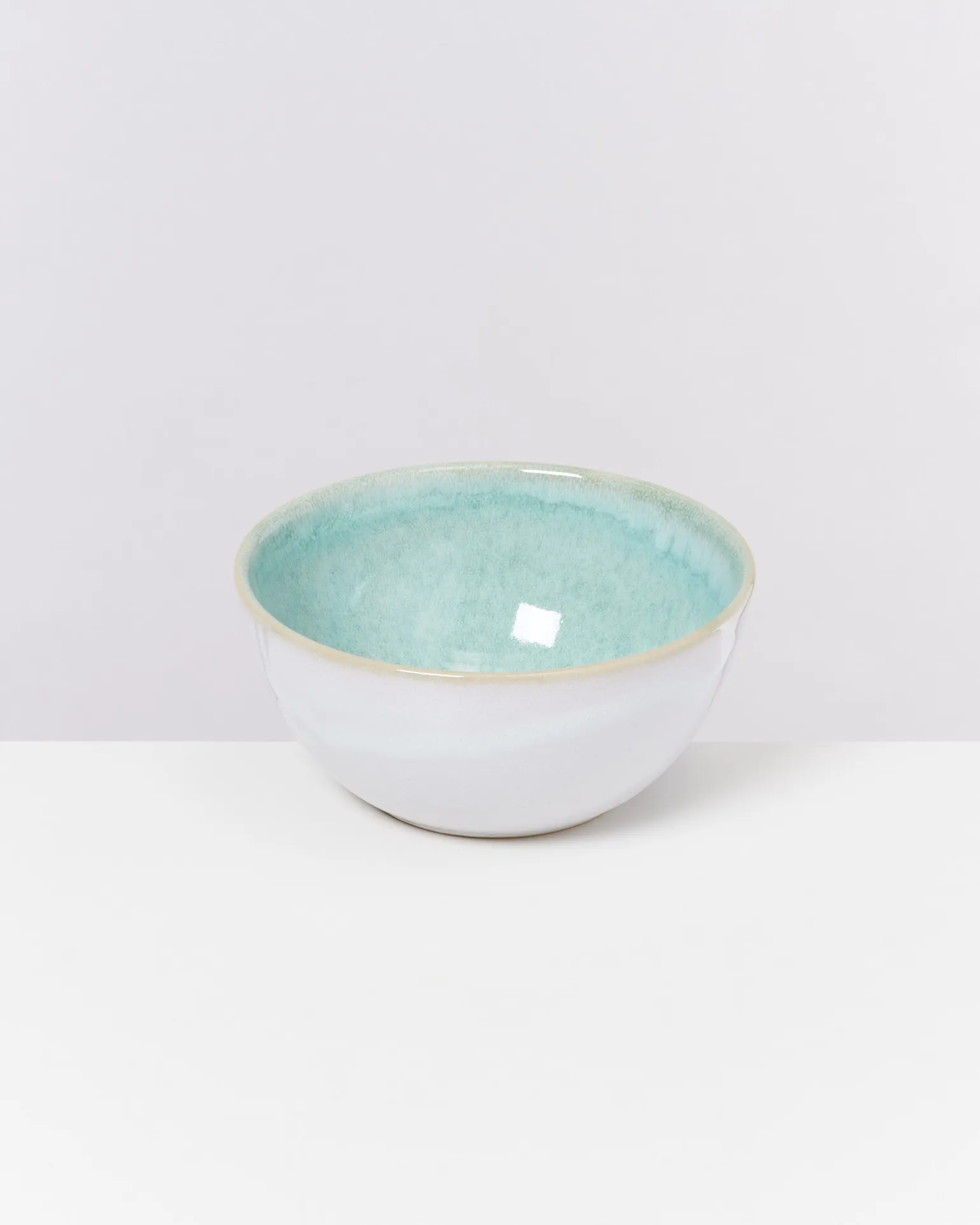 Geschirr-Set Ocean Vibes grünblau mint 16-teilig