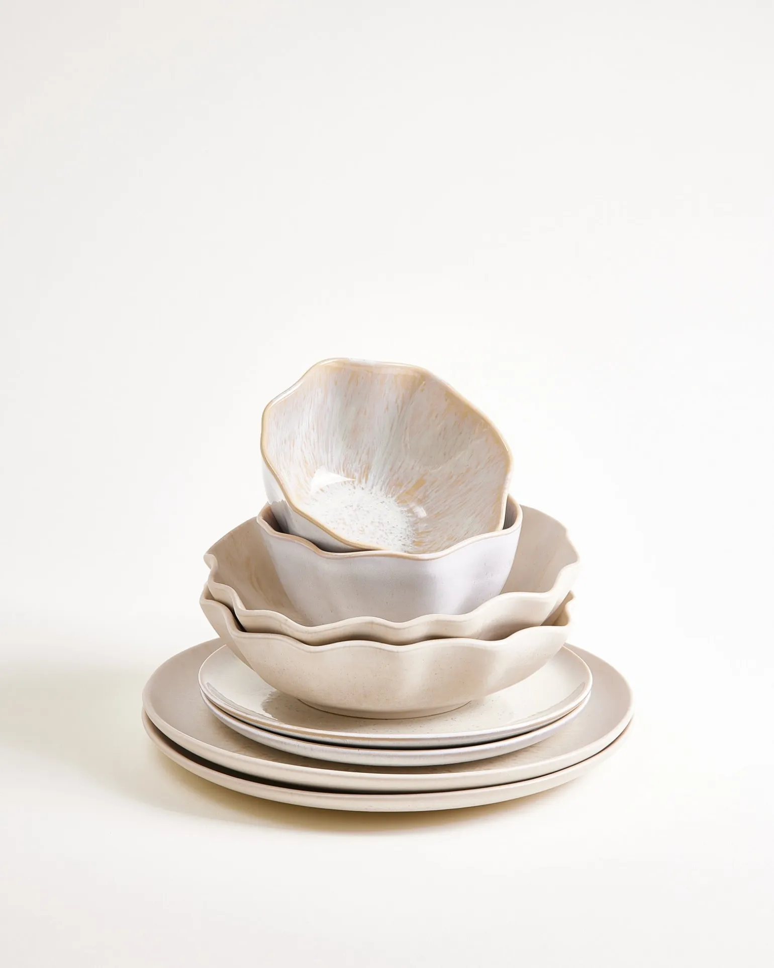 Geschirr-Set Sand Dreams sand 8-teilig