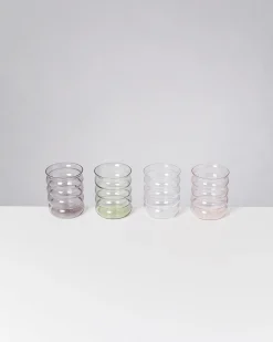 Joia Glas groß bubble mix 4er-Set