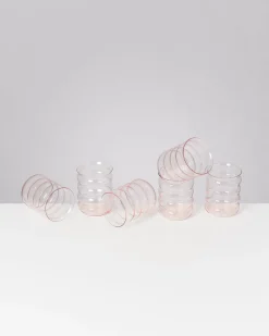 Joia Glas groß bubble rosé