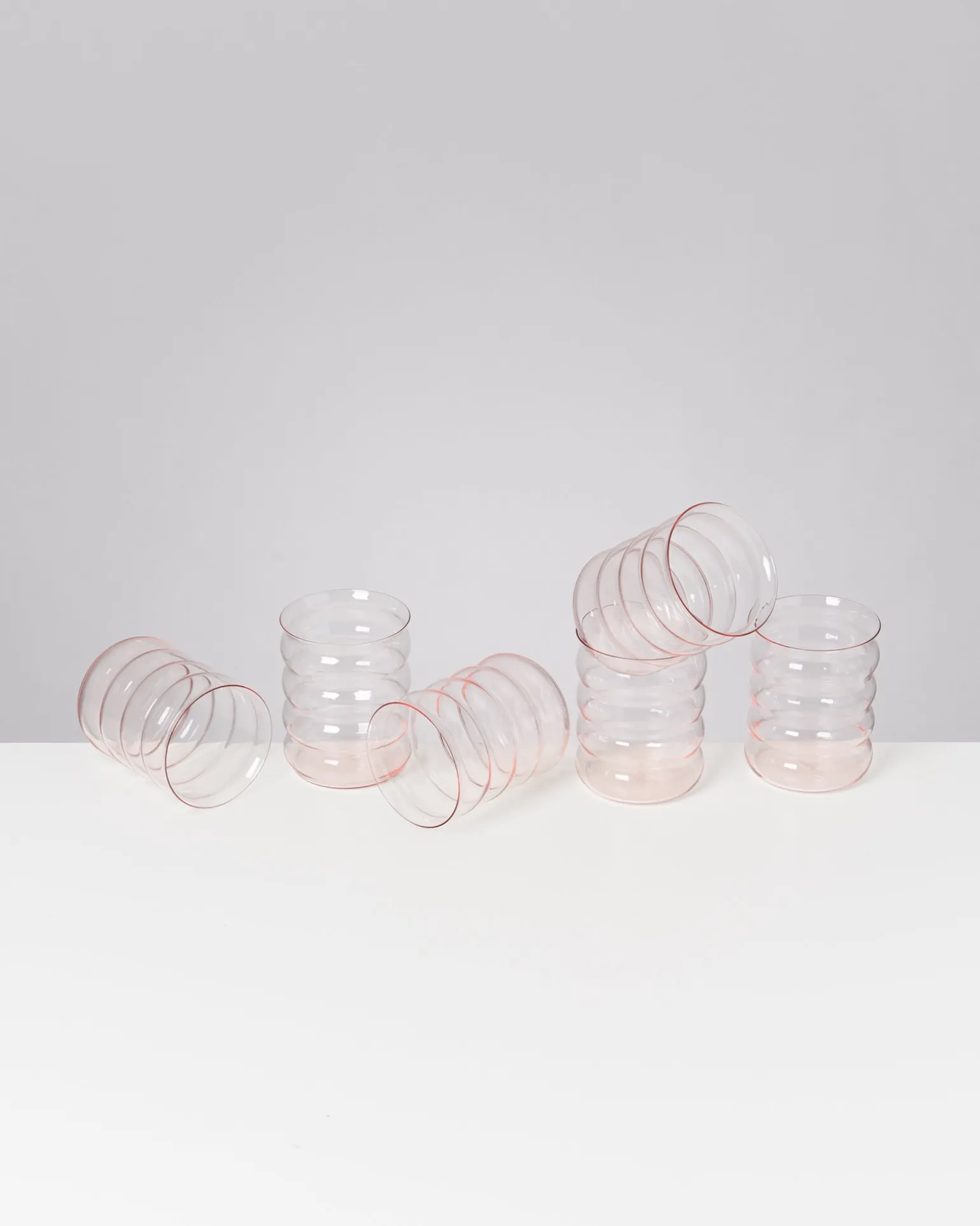 Joia Glas groß bubble rosé