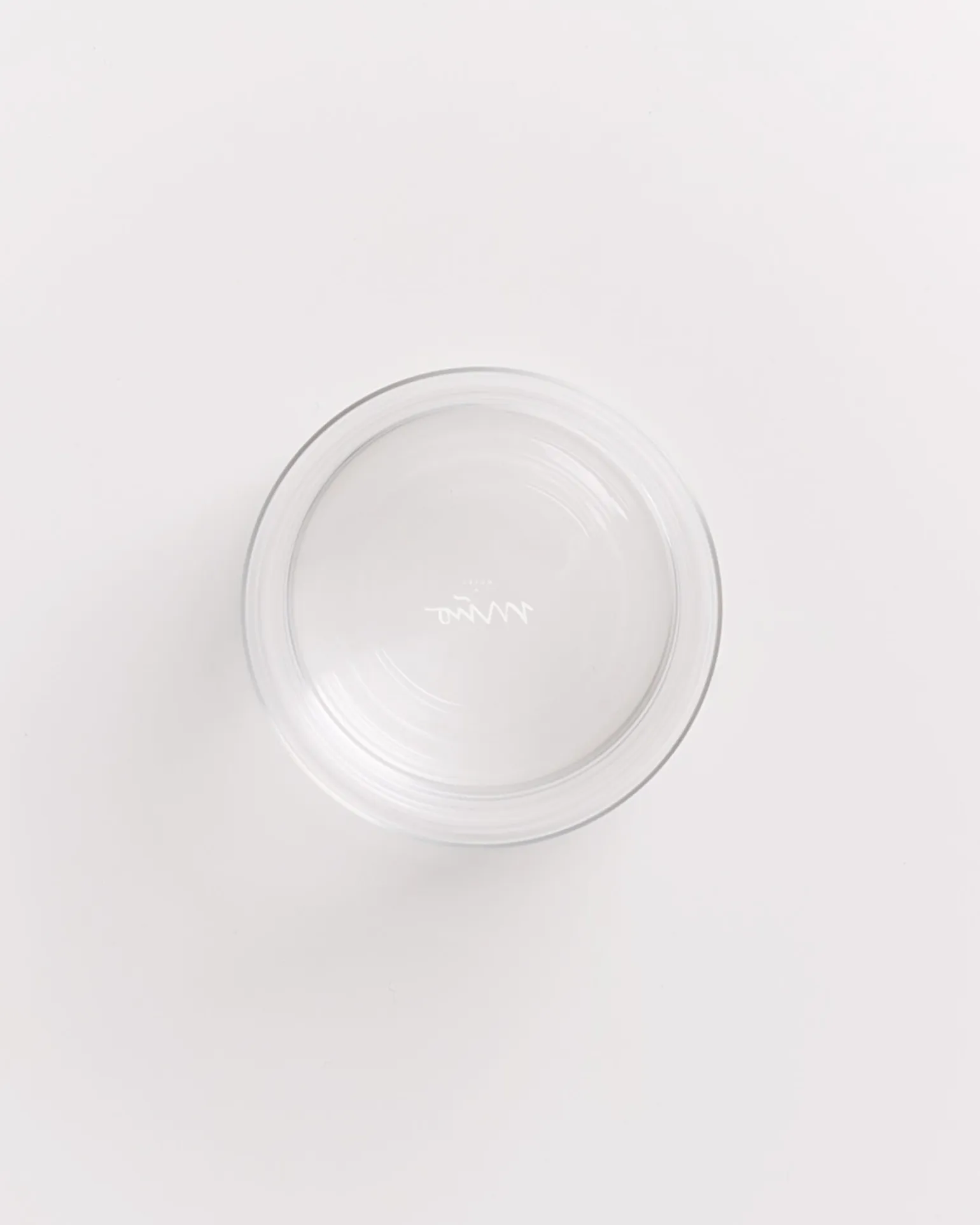 Joia Glas groß bubble transparent