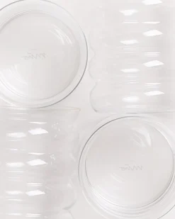 Joia Glas groß bubble transparent 4er-Set