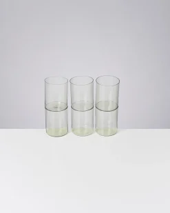 Joia Glas groß smaragd 6er-Set