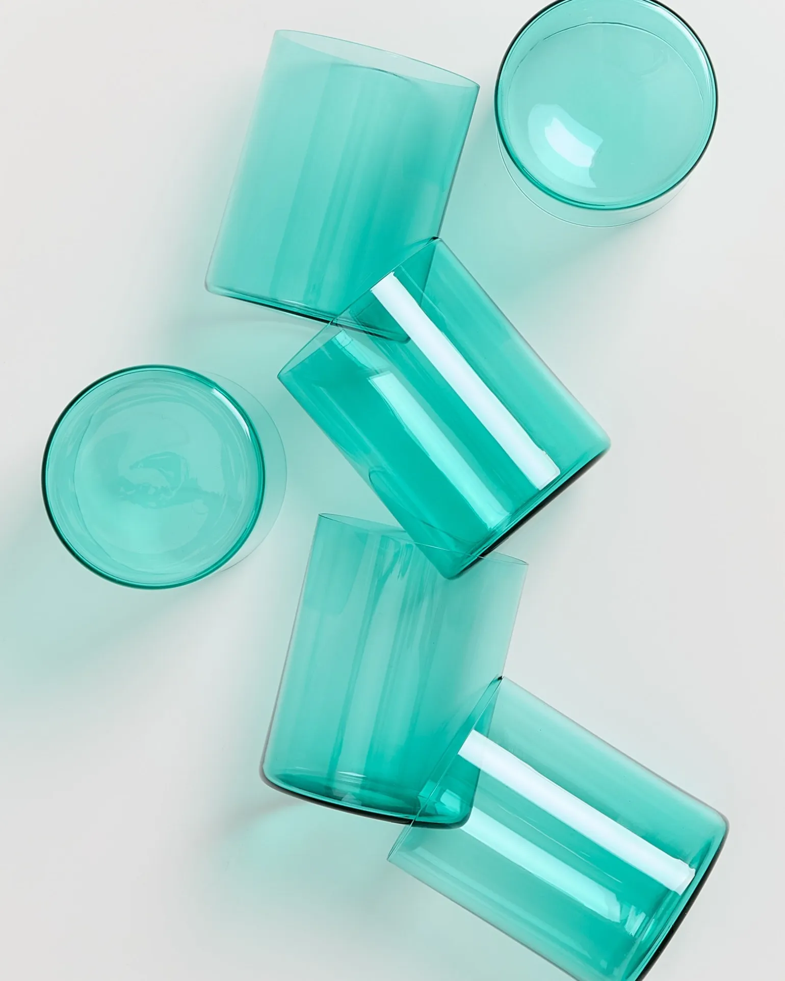 Joia Glas groß türkis