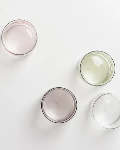 Joia Glas klein bubble Blush Vibe mix 4er-Set
