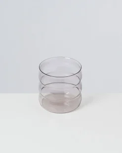 Joia Glas klein bubble grau