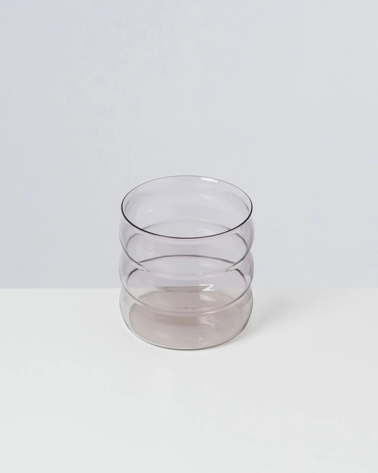 Joia Glas klein bubble grau