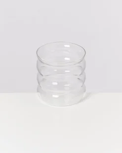 Joia Glas klein bubble transparent