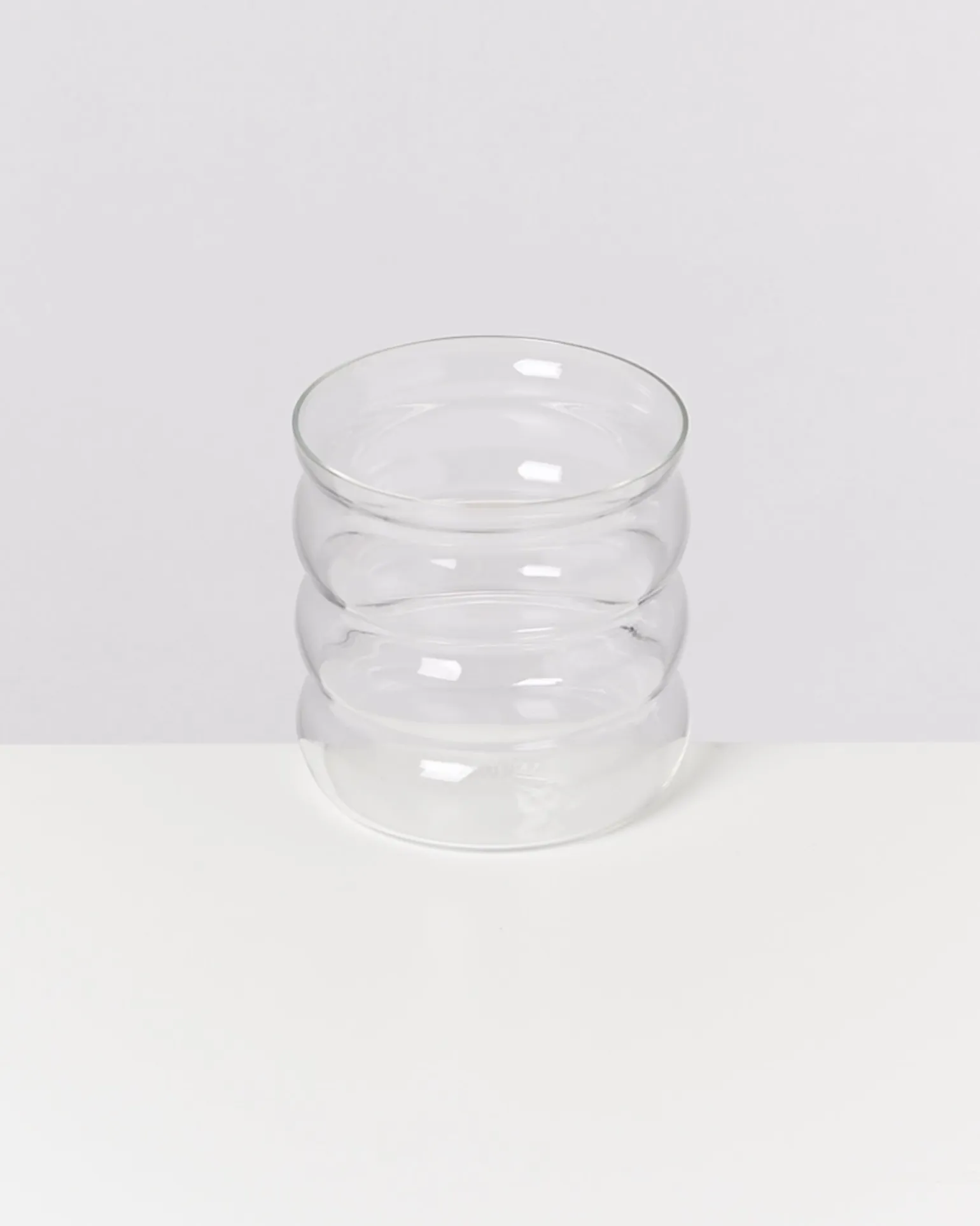 Joia Glas klein bubble transparent
