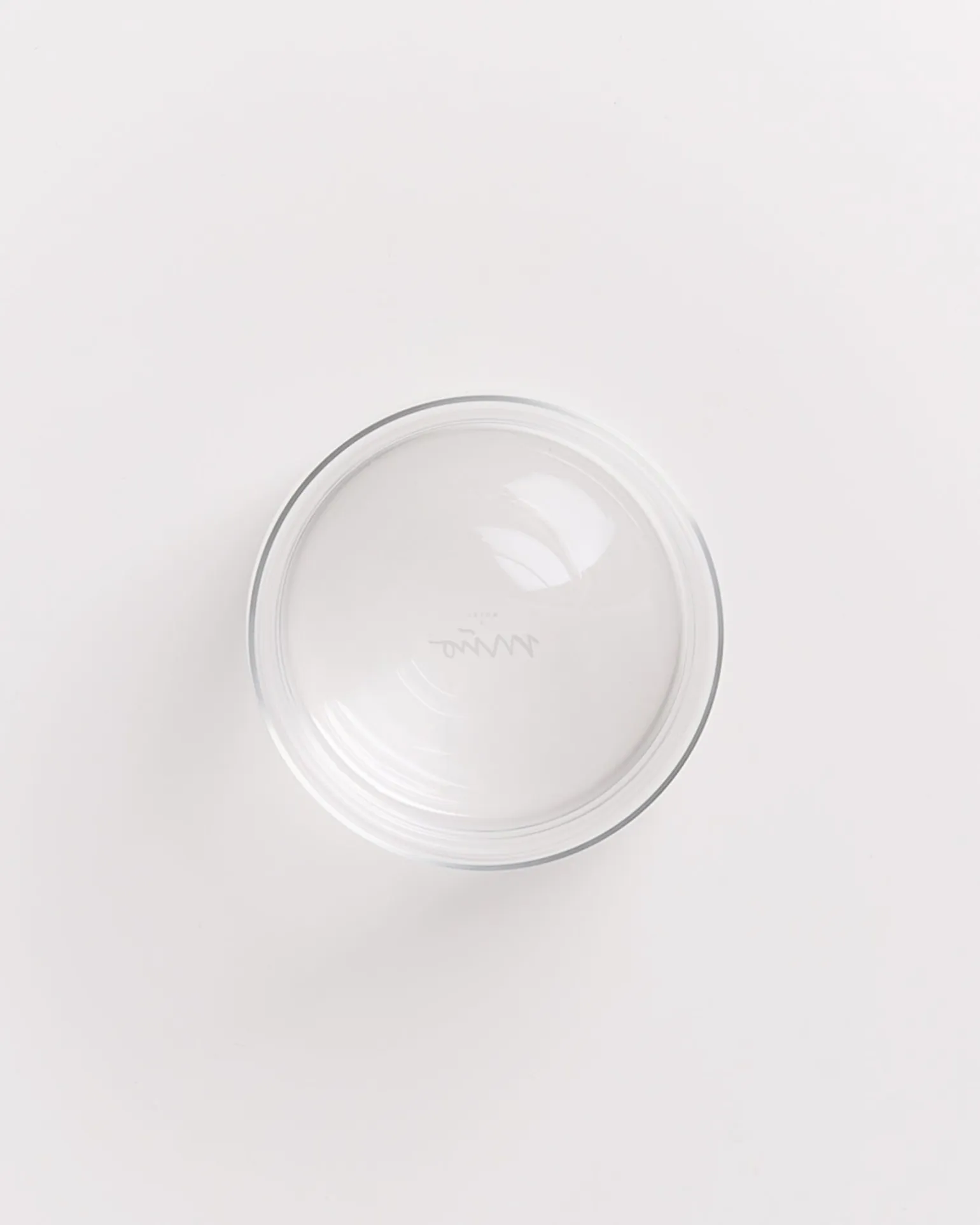 Joia Glas klein bubble transparent