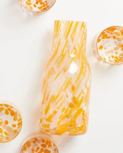 Joia Glas klein drops orange 5er-Set