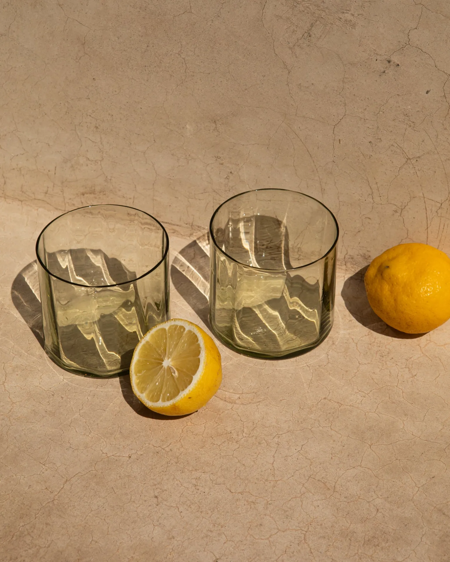 Joia Glas klein flower smaragd