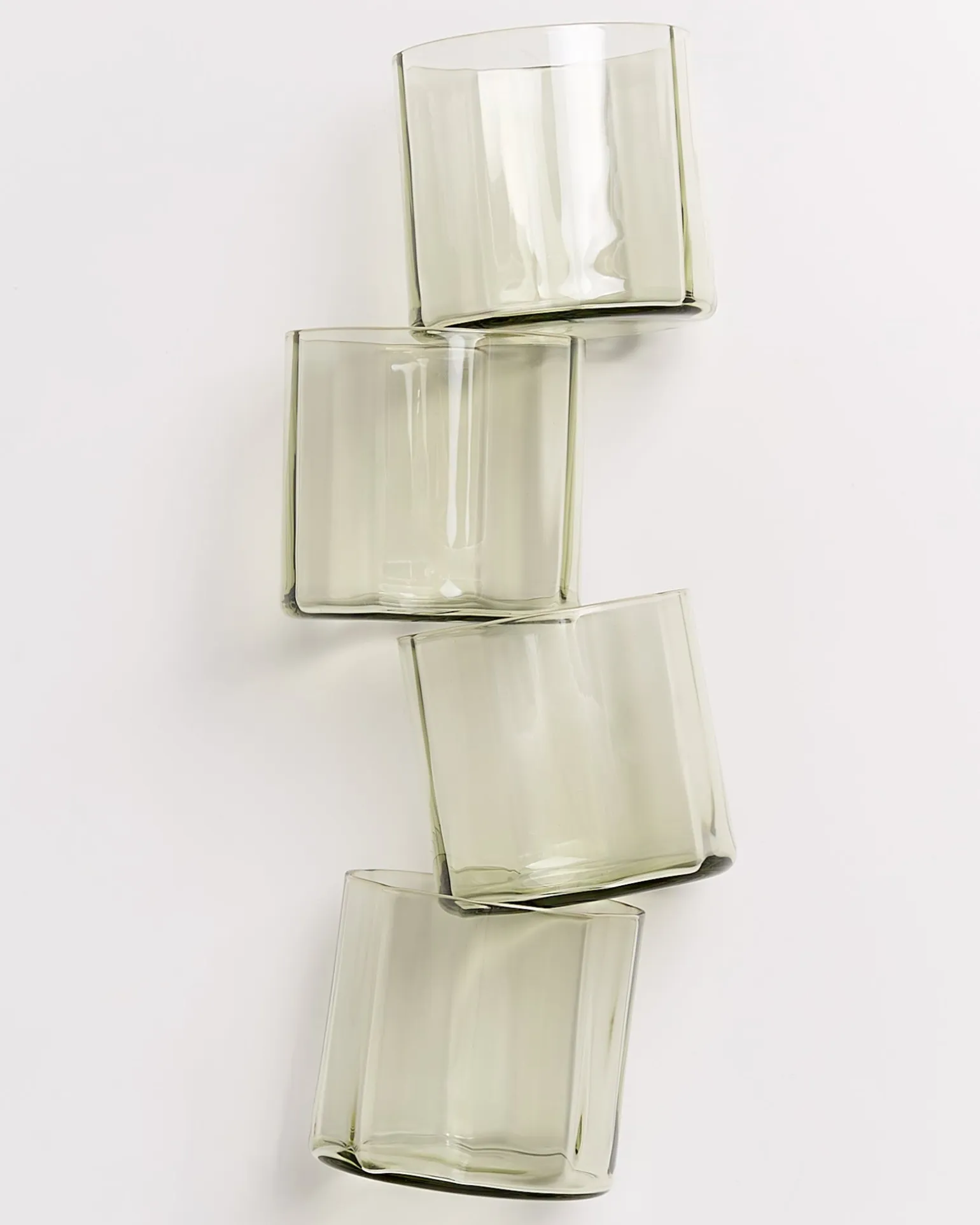 Joia Glas klein flower smaragd
