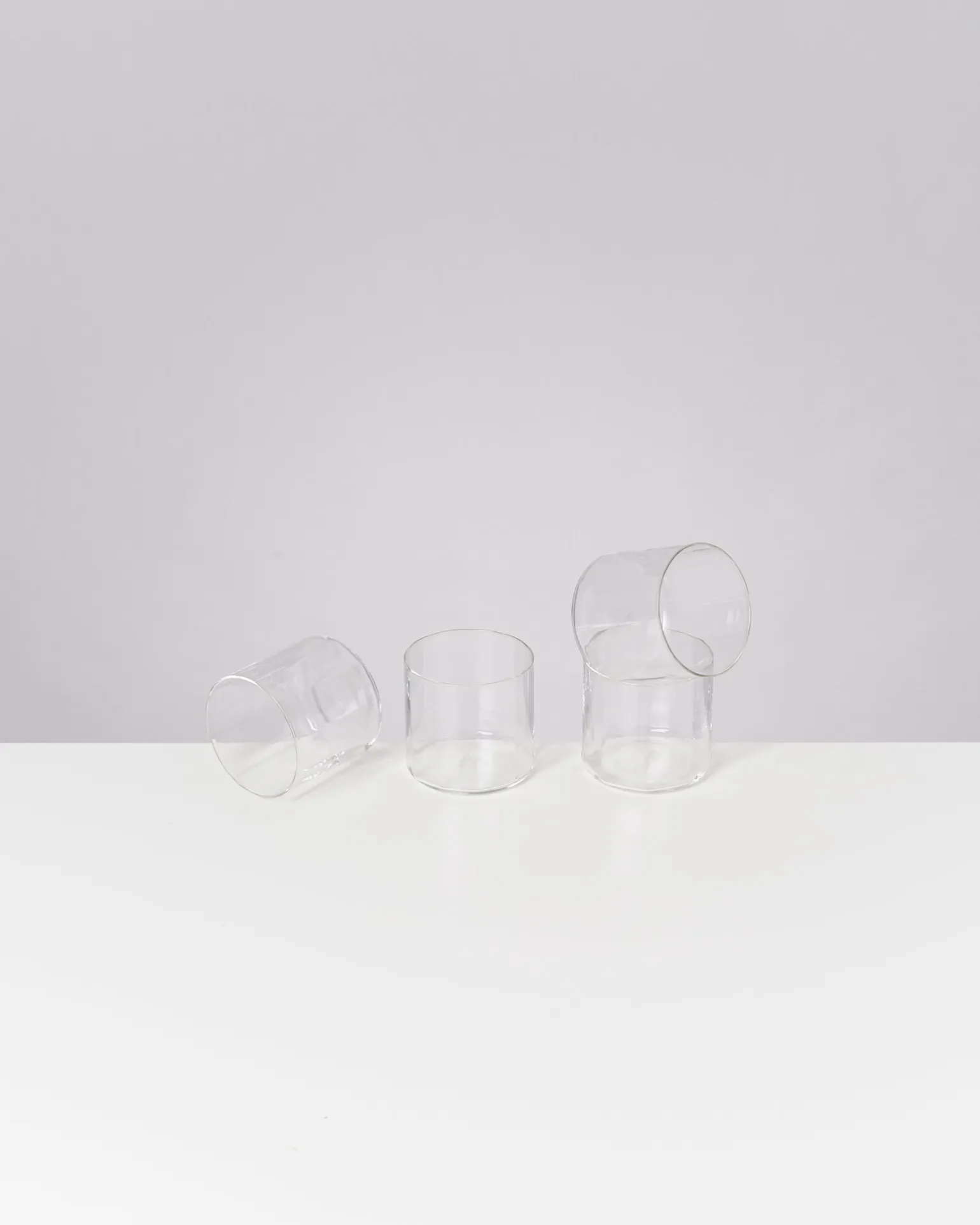 Joia Glas klein flower transparent