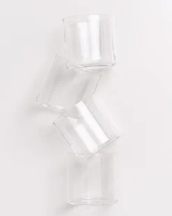Joia Glas klein flower transparent