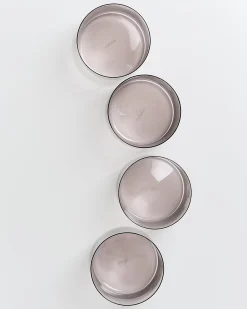 Joia Glas klein grau 4er-Set