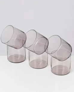 Joia Glas klein grau 6er-Set