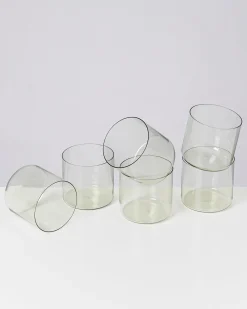 Joia Glas klein smaragd 6er-Set