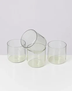 Joia Glas klein smaragd 4er-Set