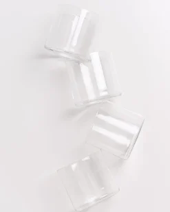 Joia Glas klein transparent 4er-Set