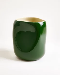 João Vase L grün vanille
