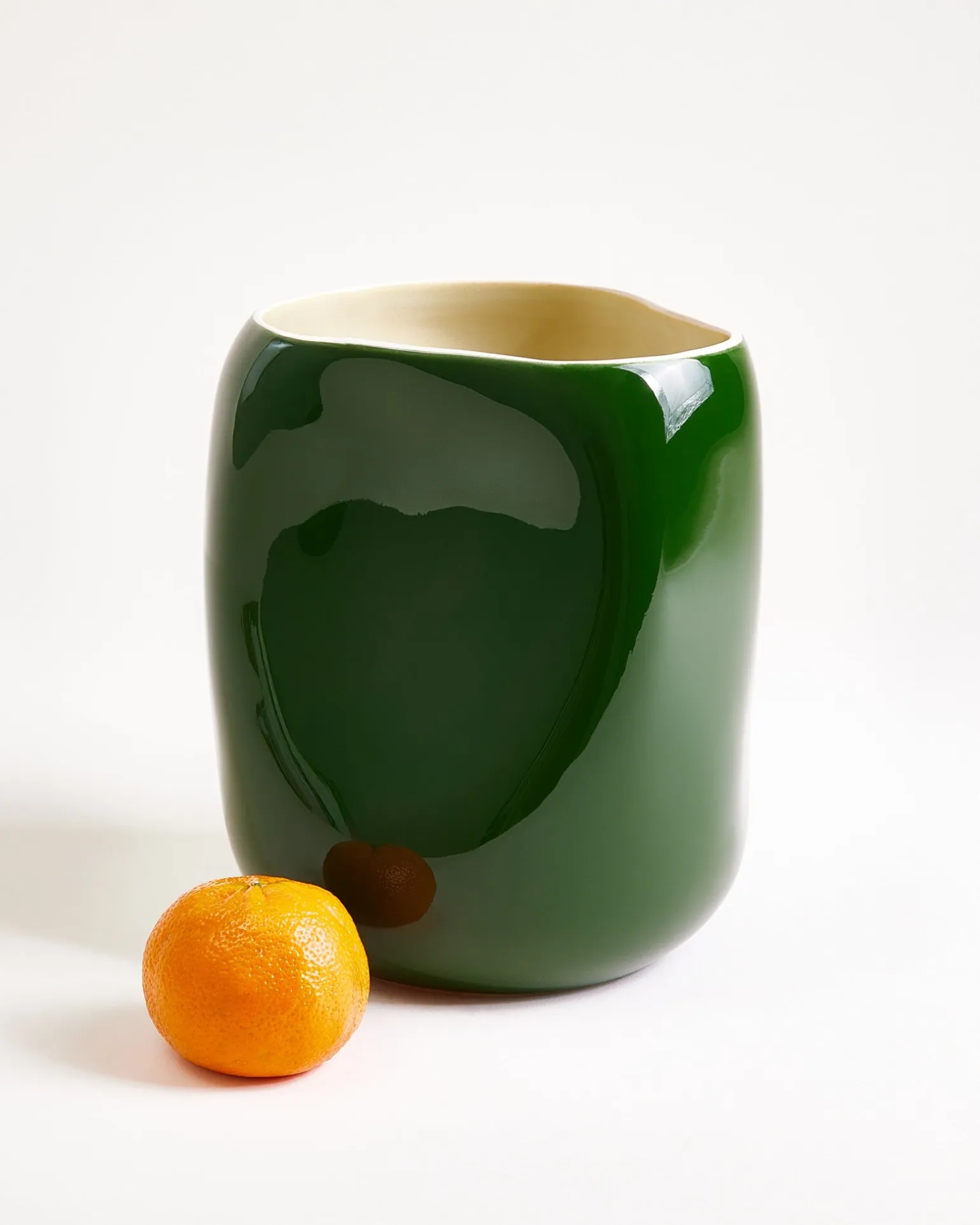 João Vase L grün vanille