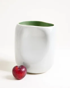 João Vase L hellblau salbei