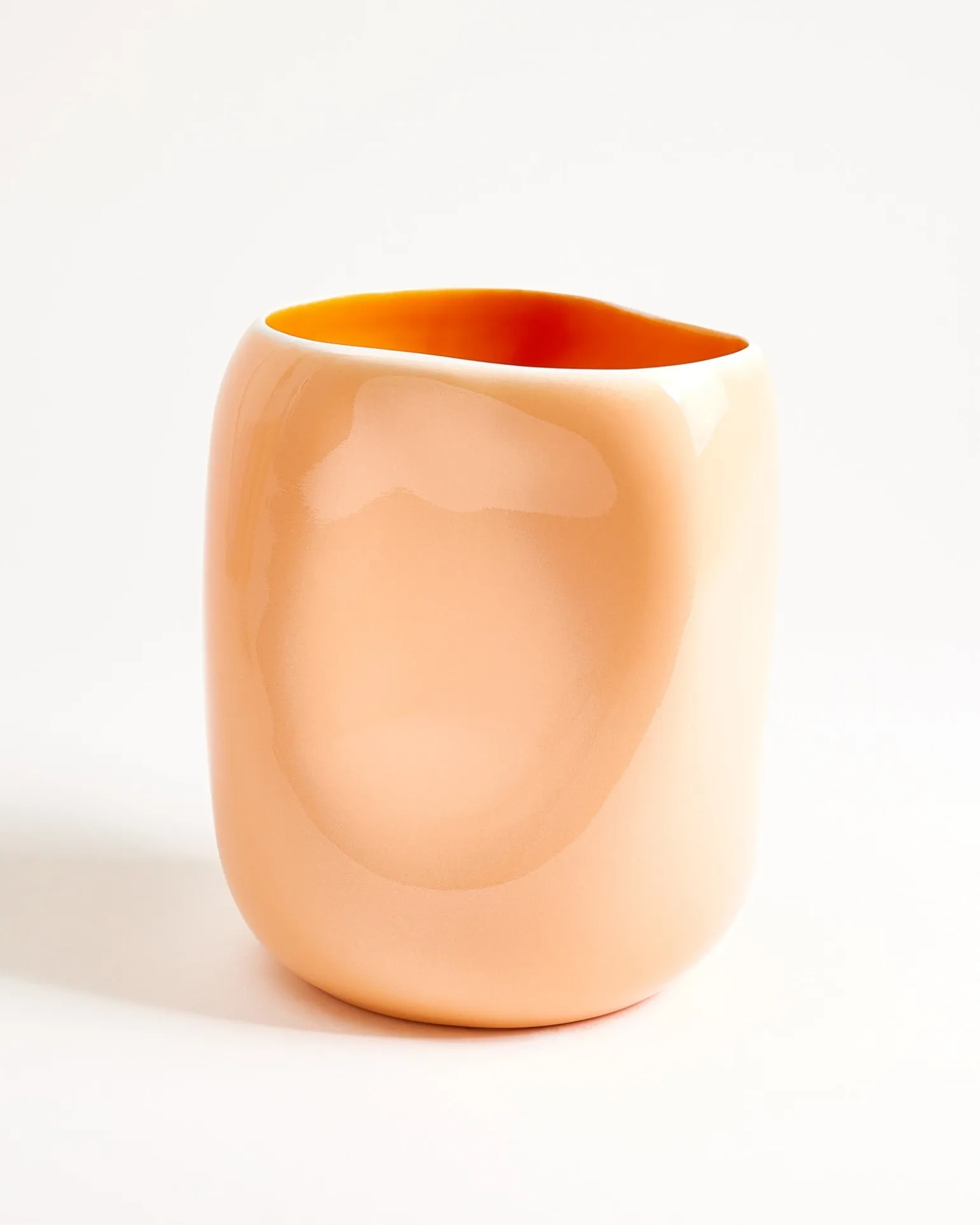 João Vase L peach orange