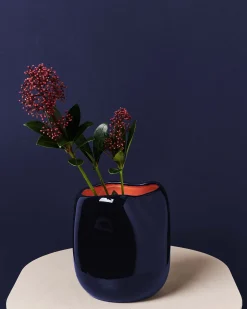 João Vase M blau coral