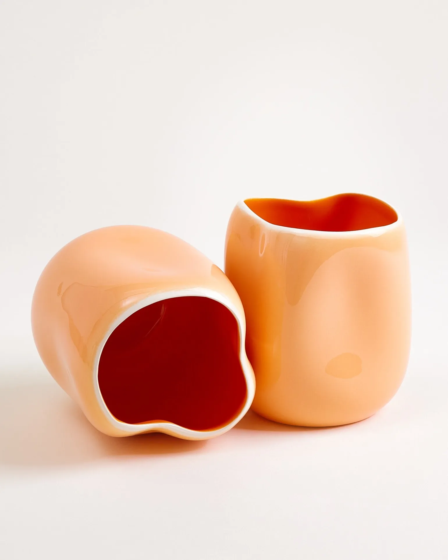 João Vase M peach orange