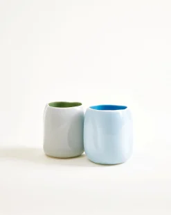 João Vase S hellblau blau