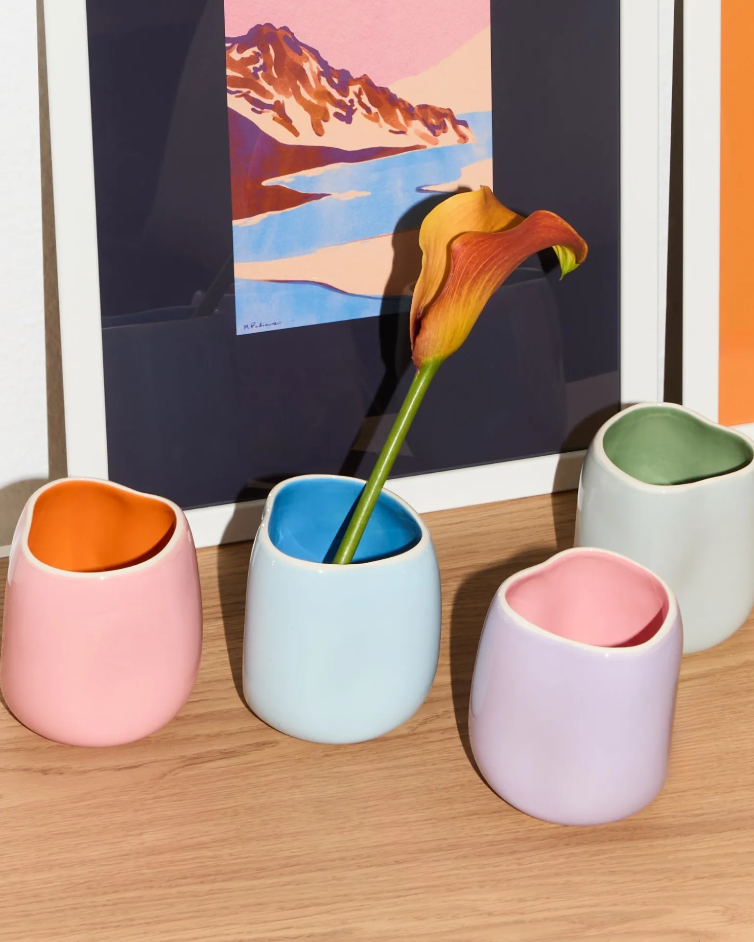 João Vase S lila rosa