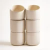 Lorosa Becher groß sand 6er-Set